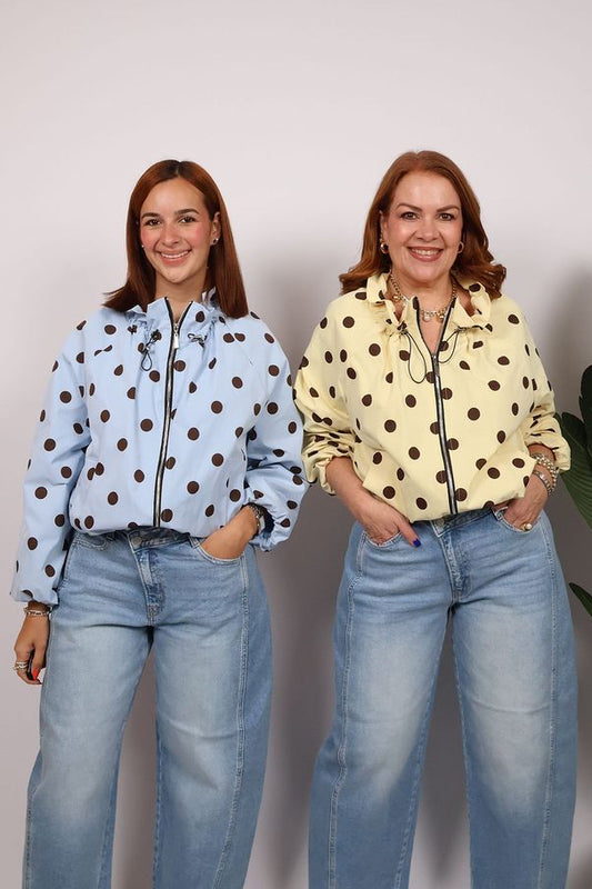 Gus polka dot jacket
