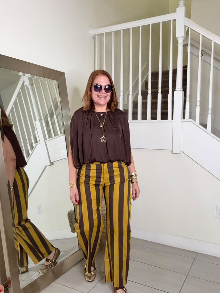 Felicia Striped Pants | Kapel Boutique
