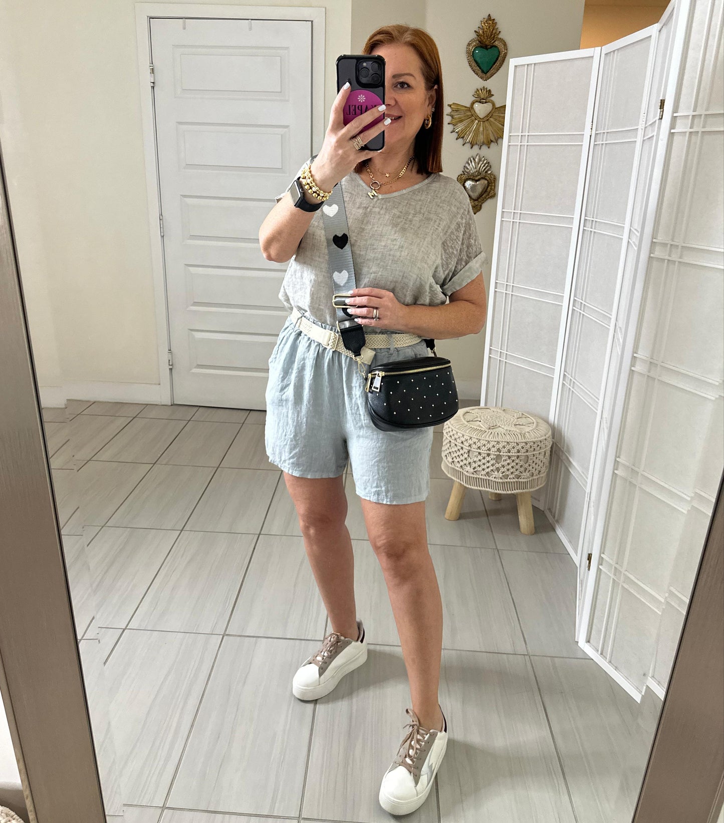 Karen linen shirt