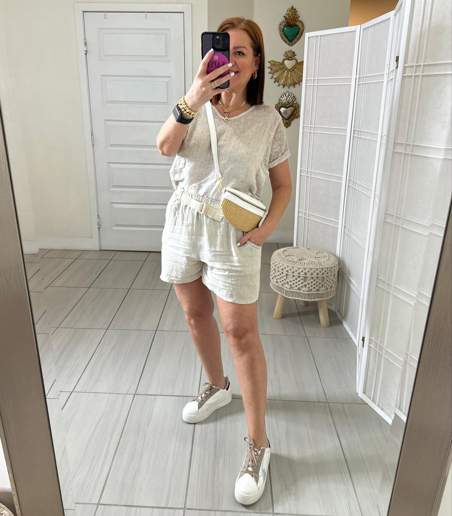 Karen linen shirt