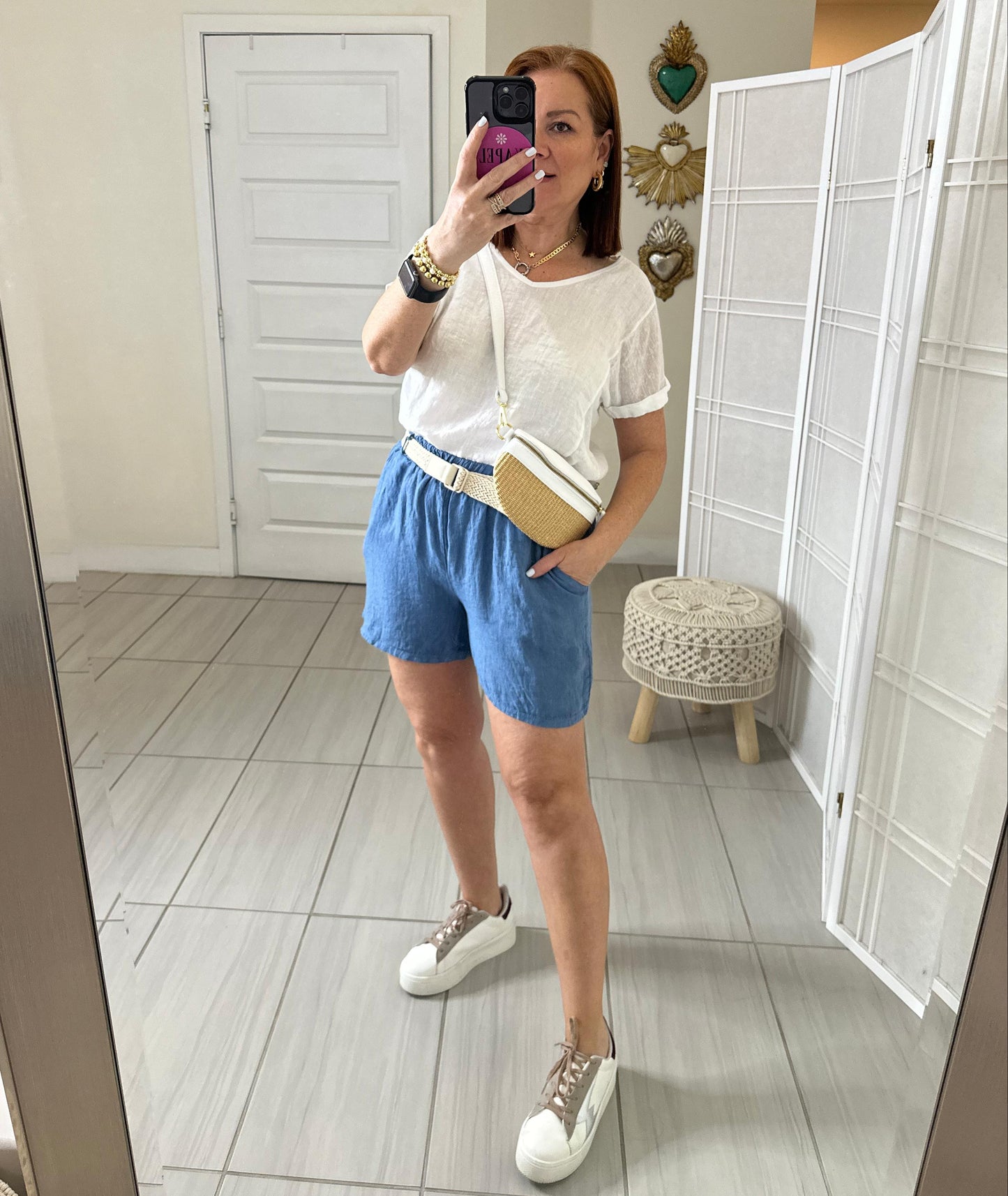 Karen linen shirt