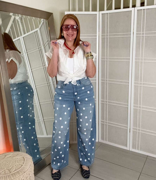 Mia Polka Dot Jean