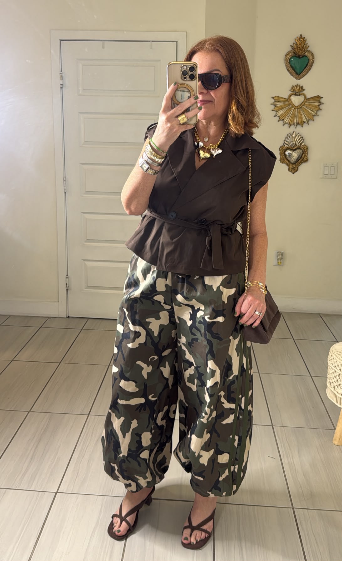 Paola Camo Pants