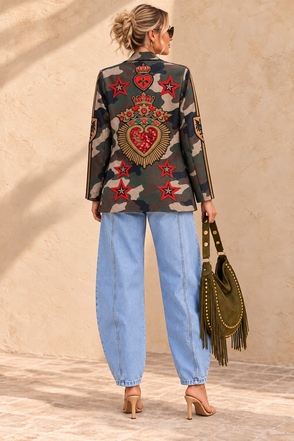 REBEL HEARTS Blazer | Kapel Boutique