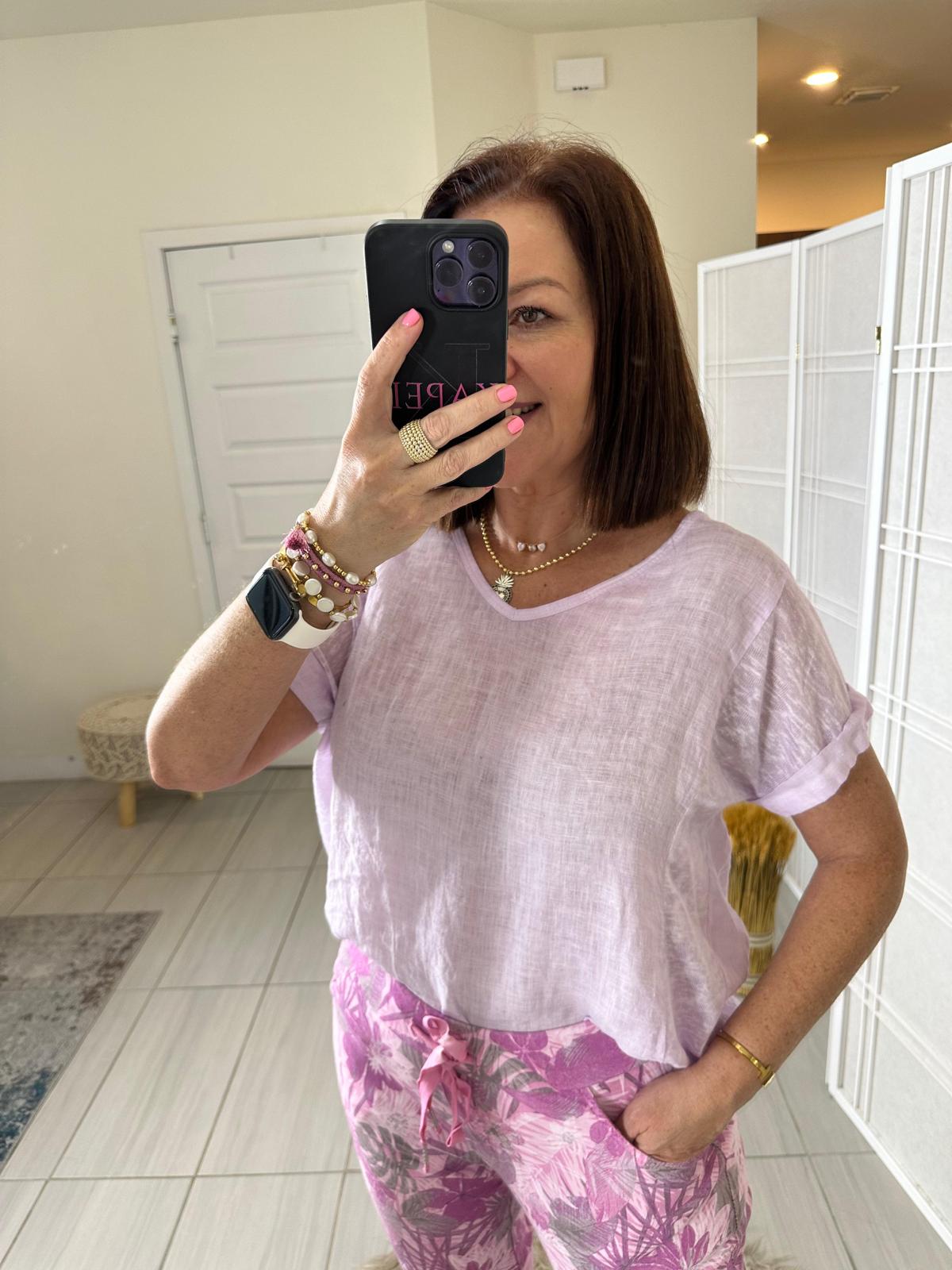 Karen linen shirt
