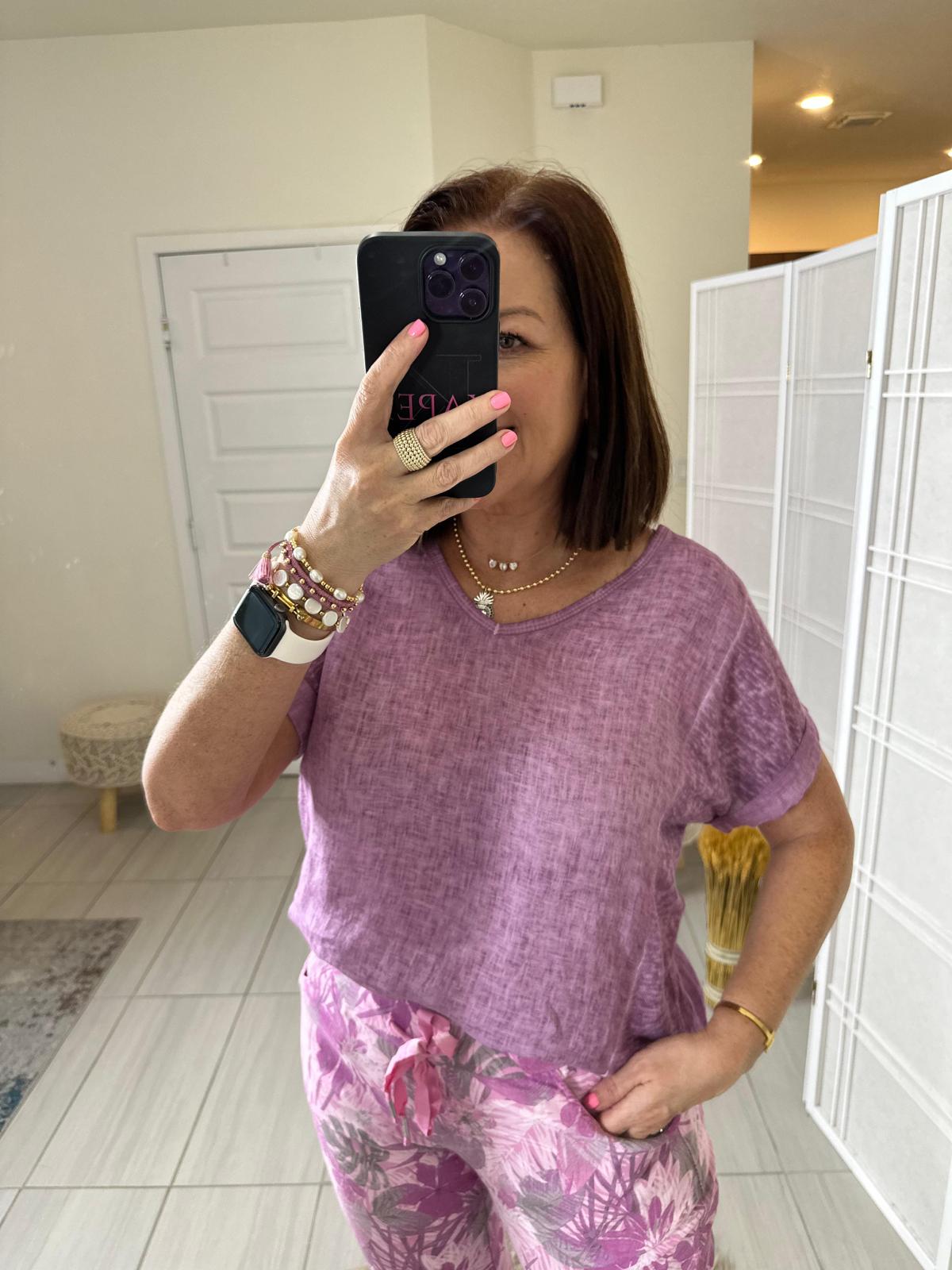 Karen linen shirt