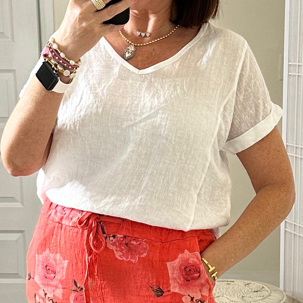 Karen linen shirt