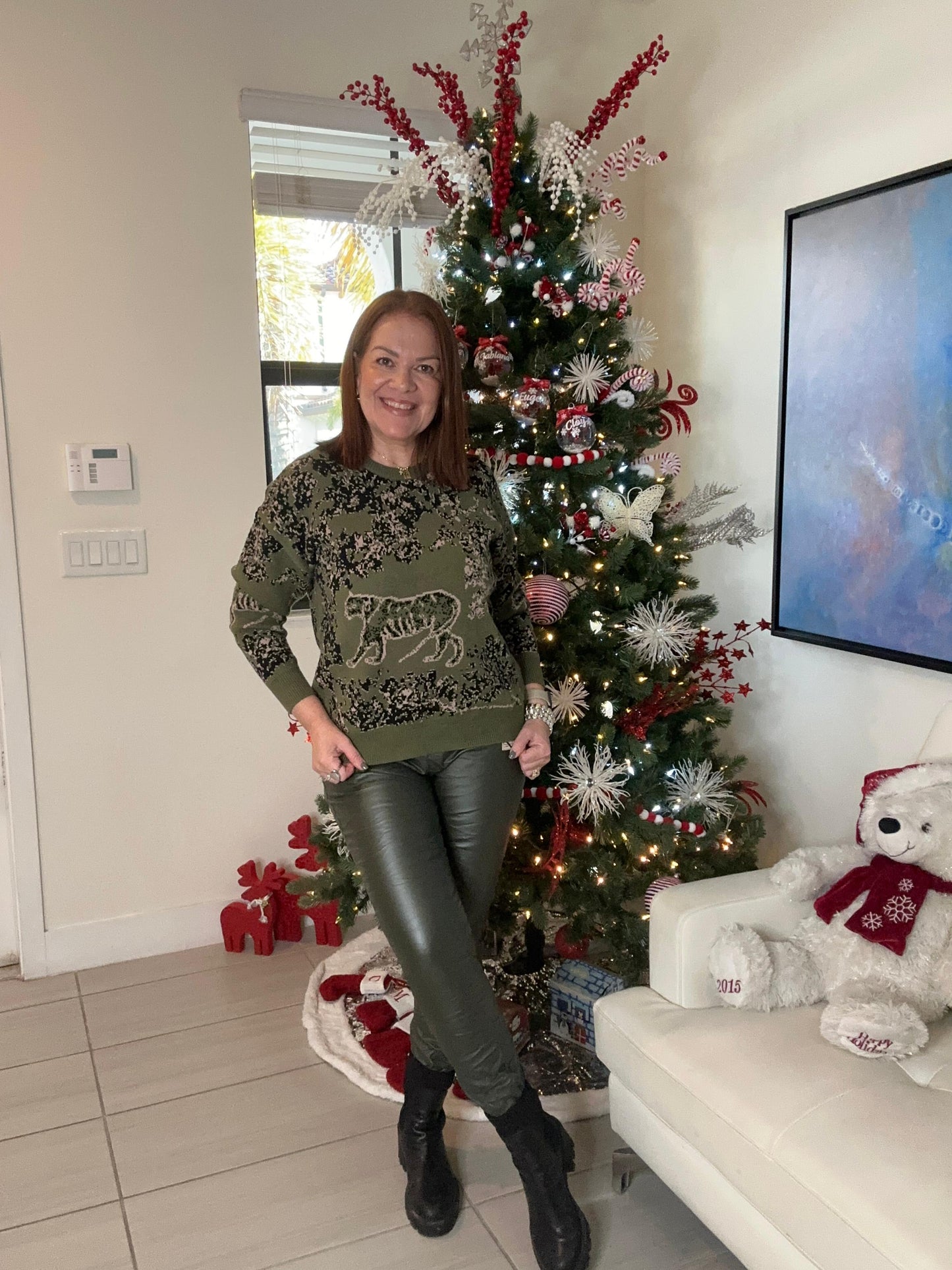 Sofía Leather Pants