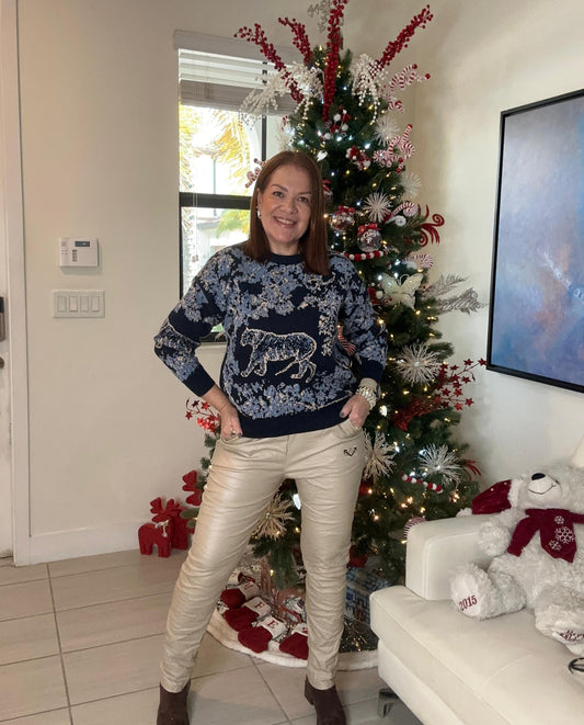 Sofía Leather Pants