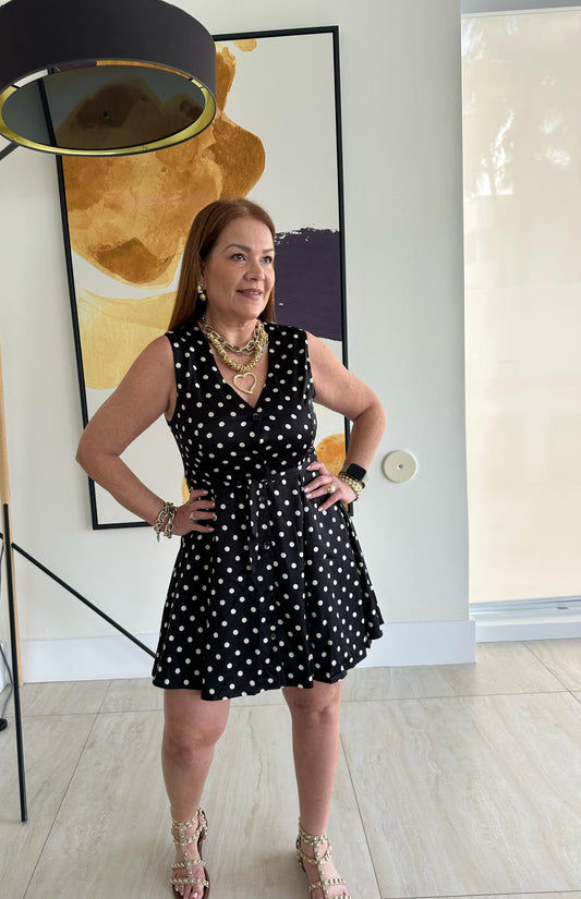 Marcela Polka Dress