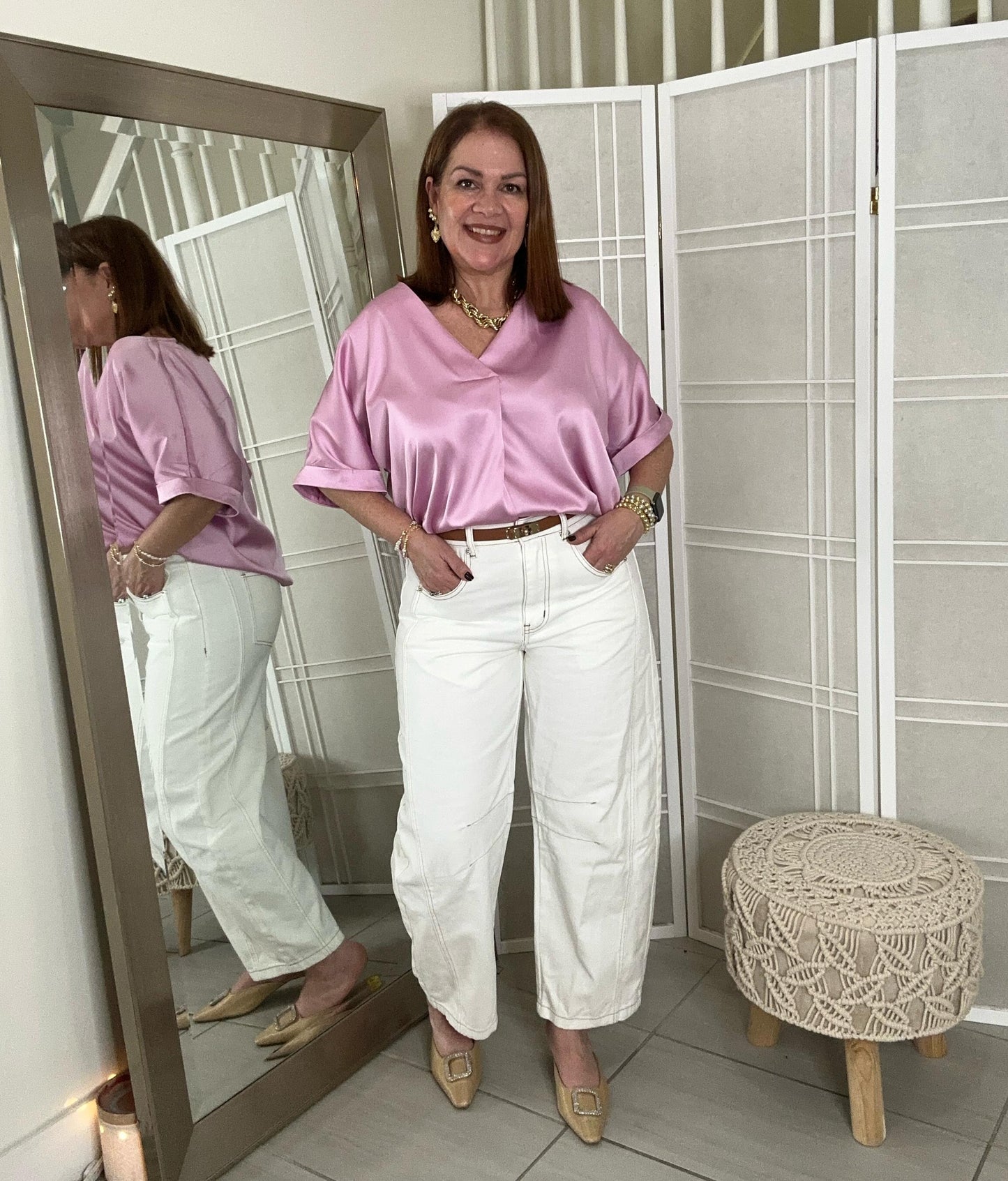 Nena Silk Top
