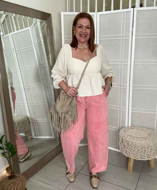 Pierina Barrel Jean