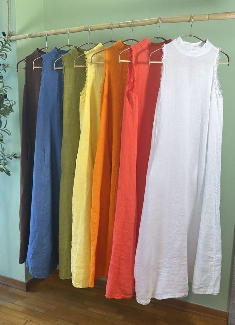 Mia Linen Dress