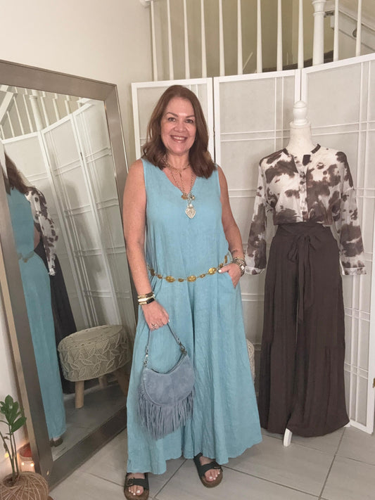 Julie Linen Jumpsuit