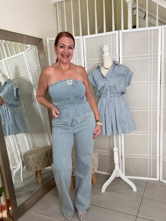 Filomena Denim Set