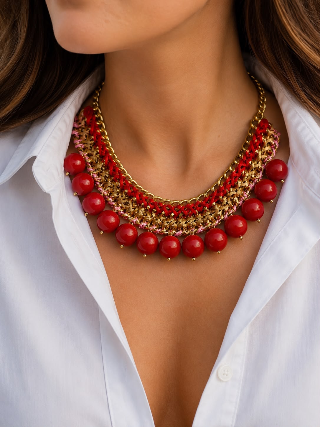 Cleopatra Chunky necklace