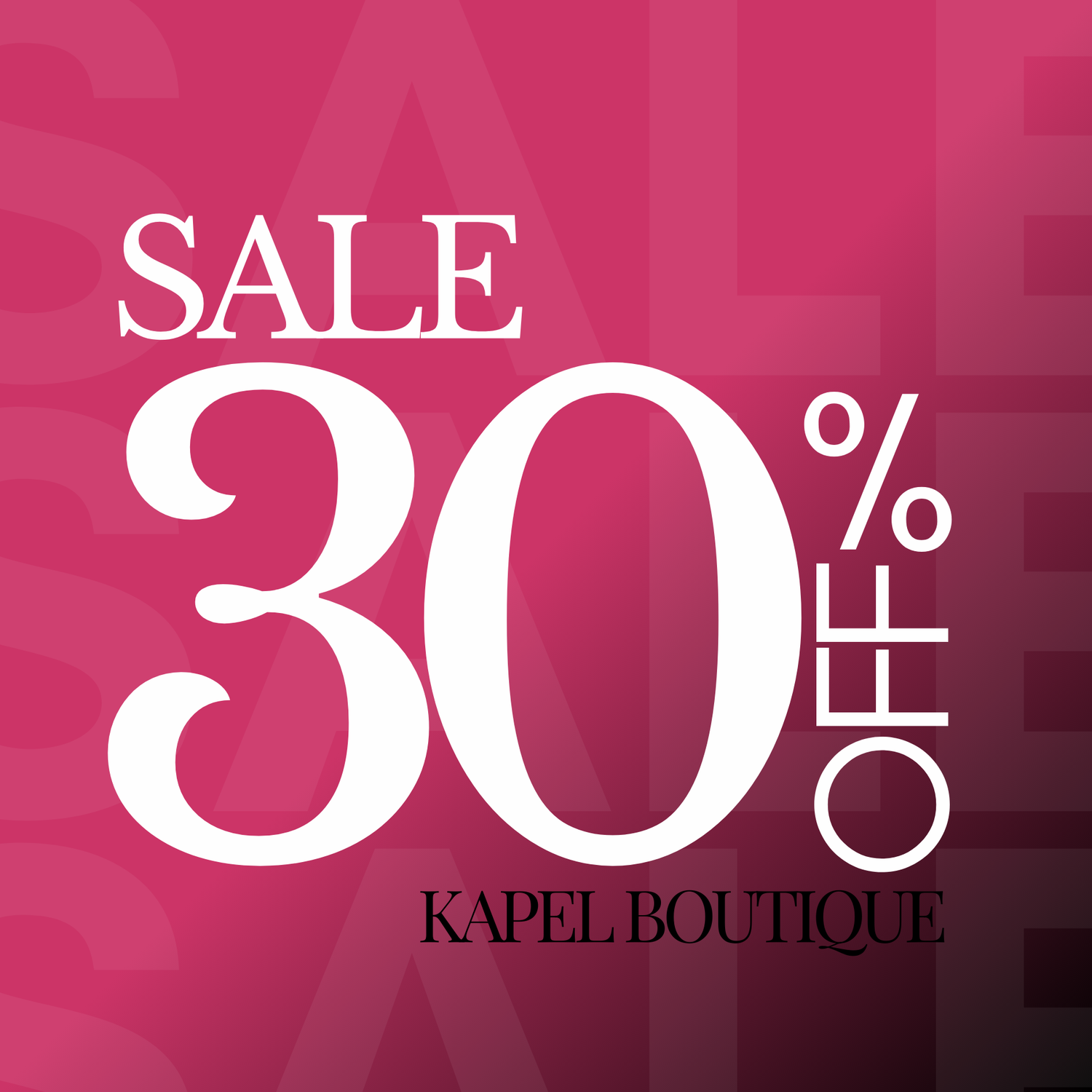 30% OFF