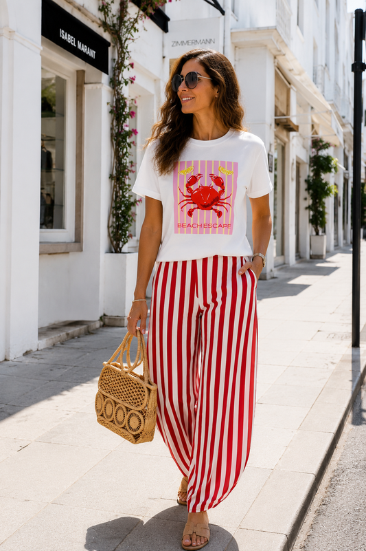 Cali striped pants