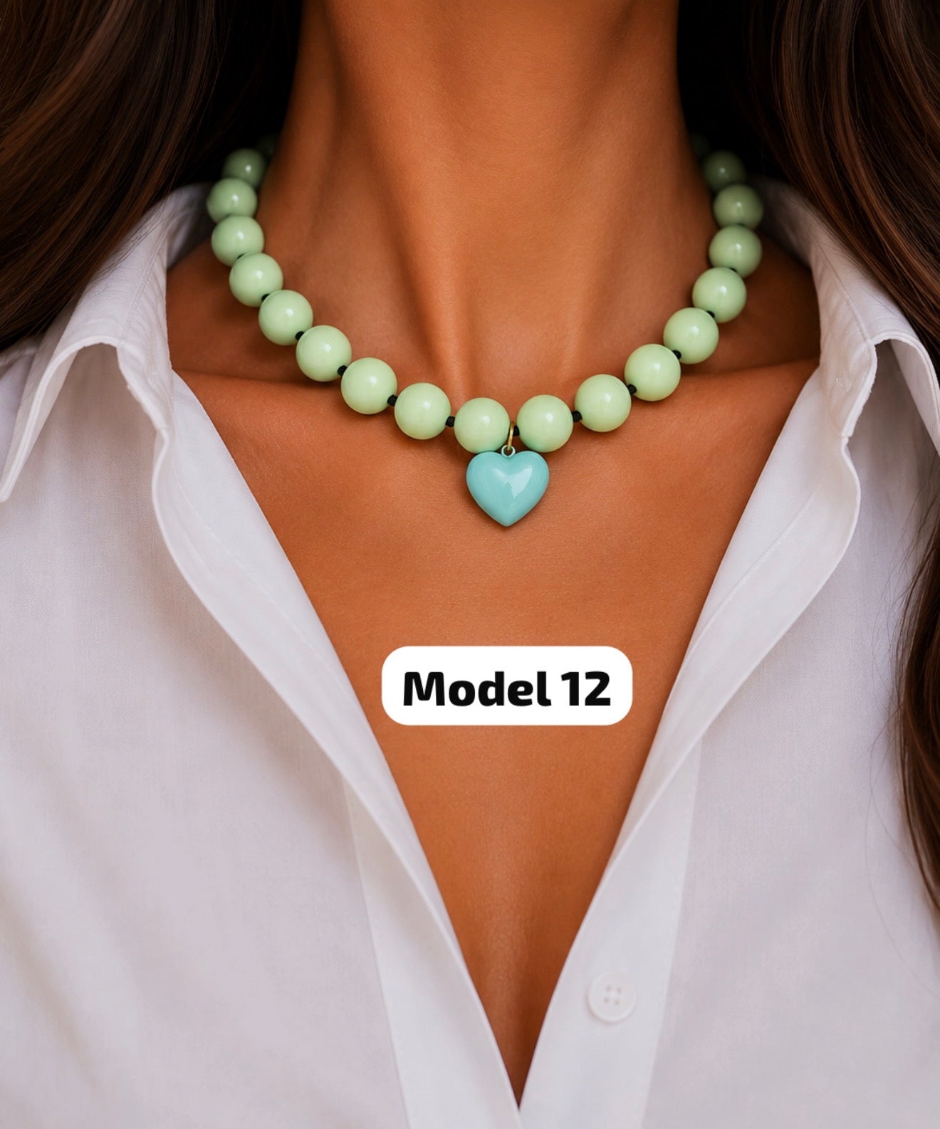 Chunky Beaded Necklace