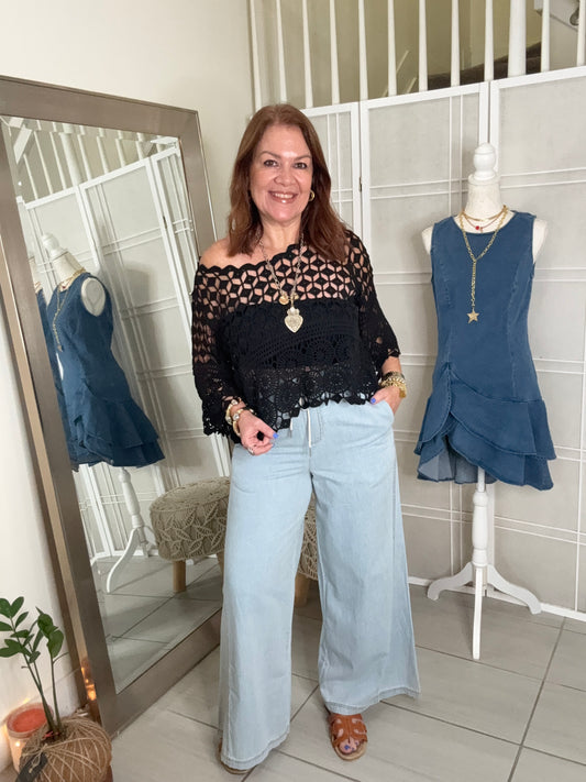 Aarón knitted top