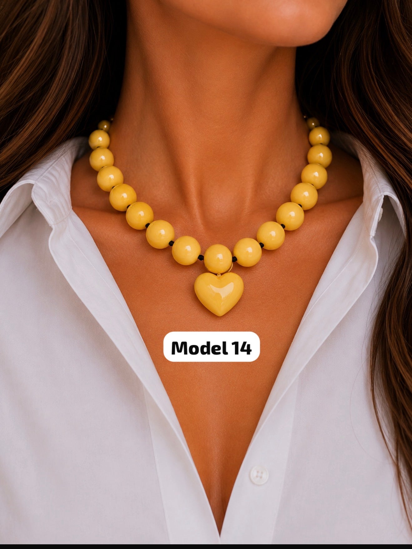 Chunky Beaded Necklace