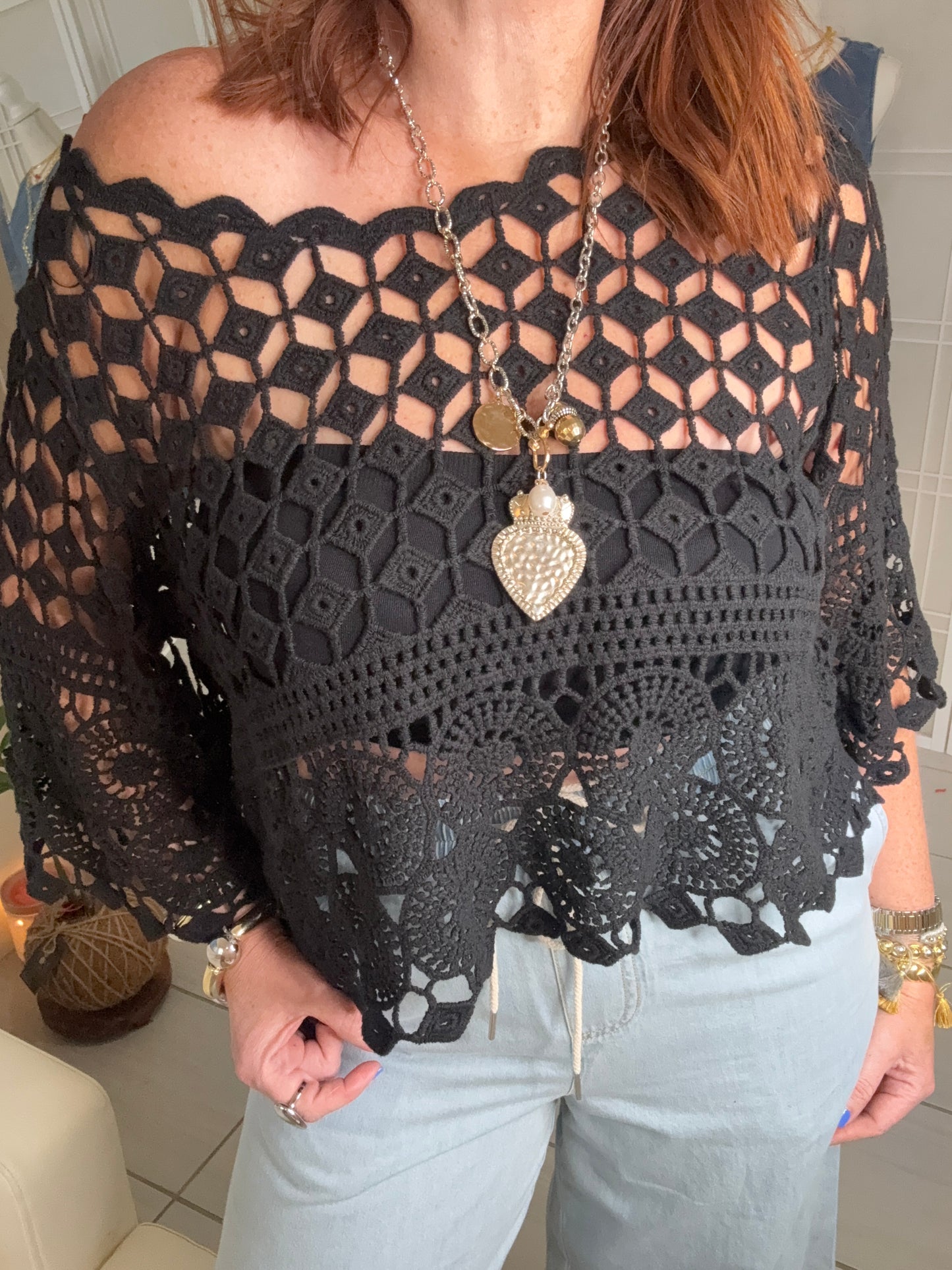 Aarón knitted top