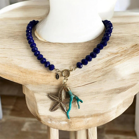 Sea star necklace