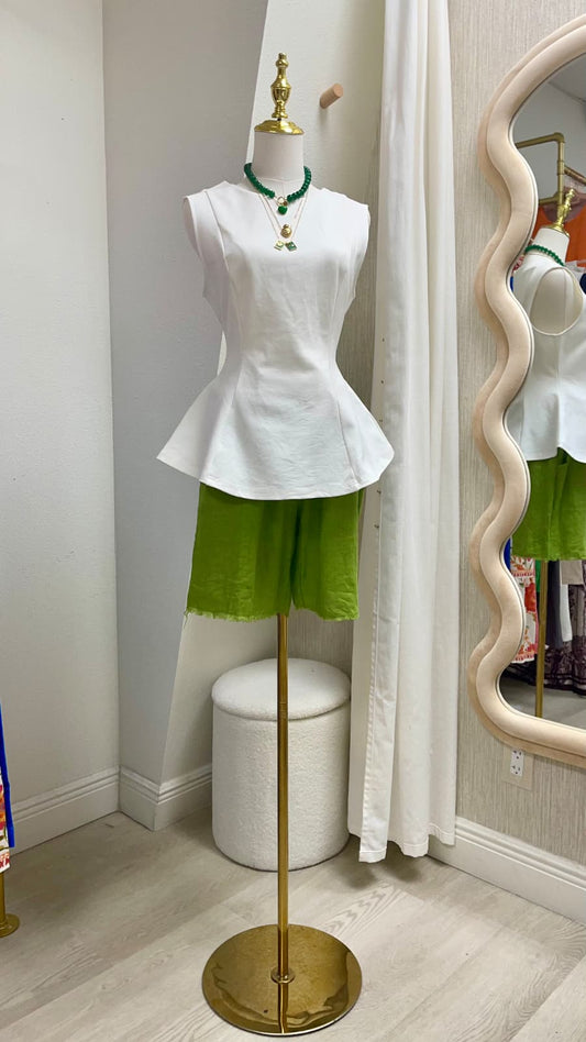 Natty Linen Shorts