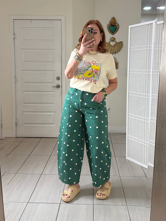 Mística polka dots pants