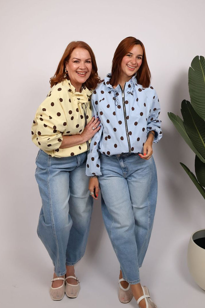Gus polka dot jacket