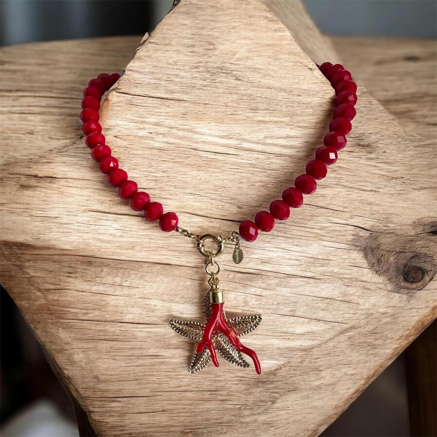 Sea star necklace