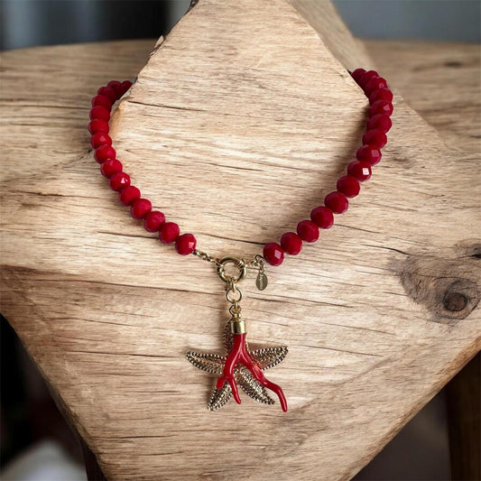 Sea star necklace
