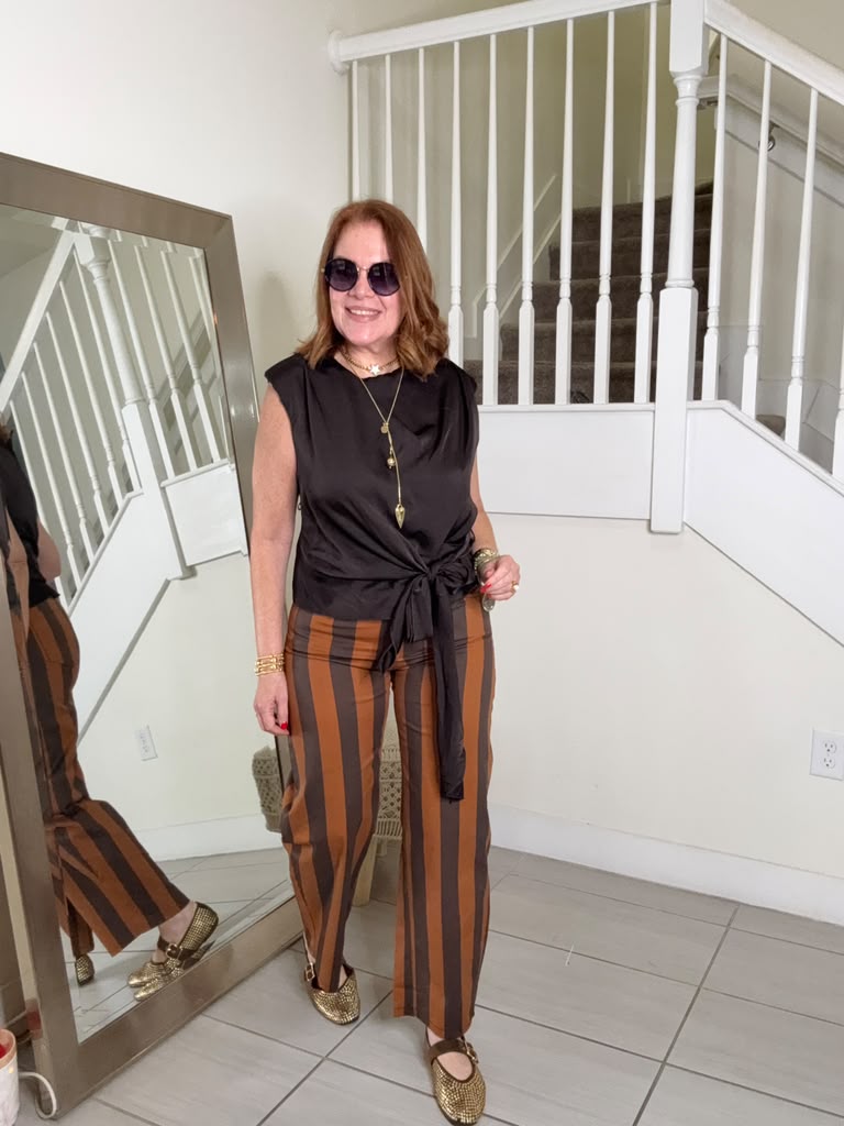 Felicia Striped Pants | Kapel Boutique