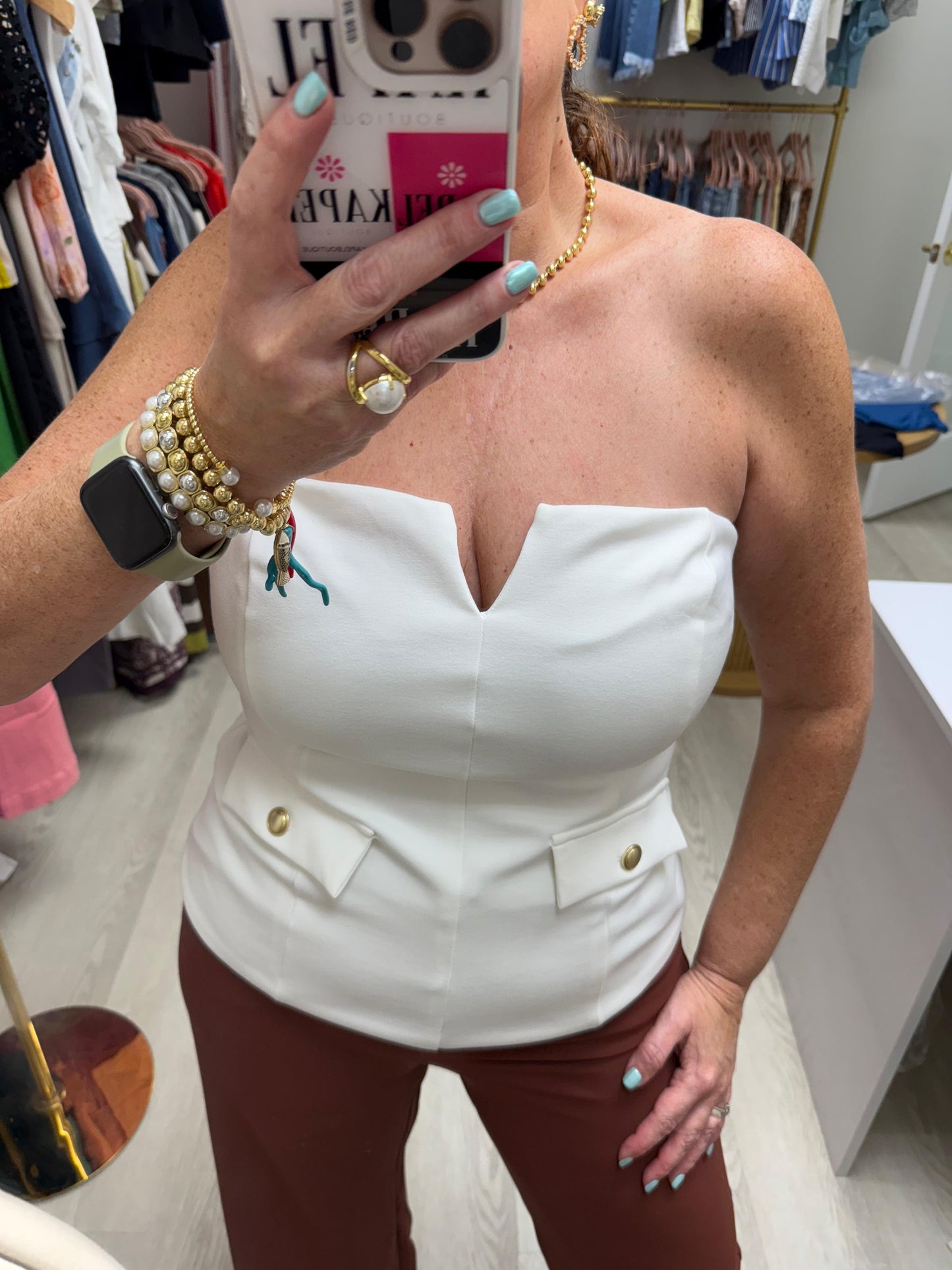 Cori Top Strapless