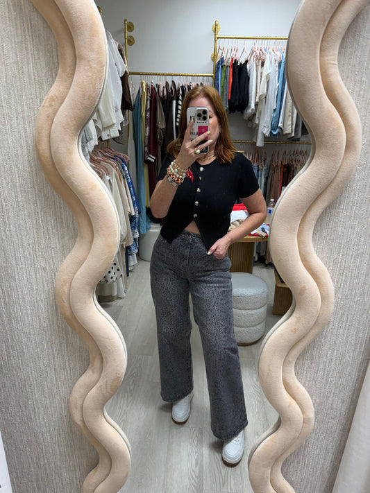 Leopard Jean