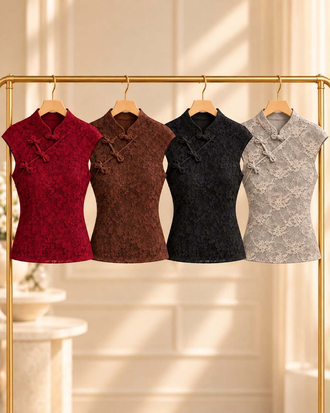 Japan Top - Lace Spandex Top | Kapel Boutique