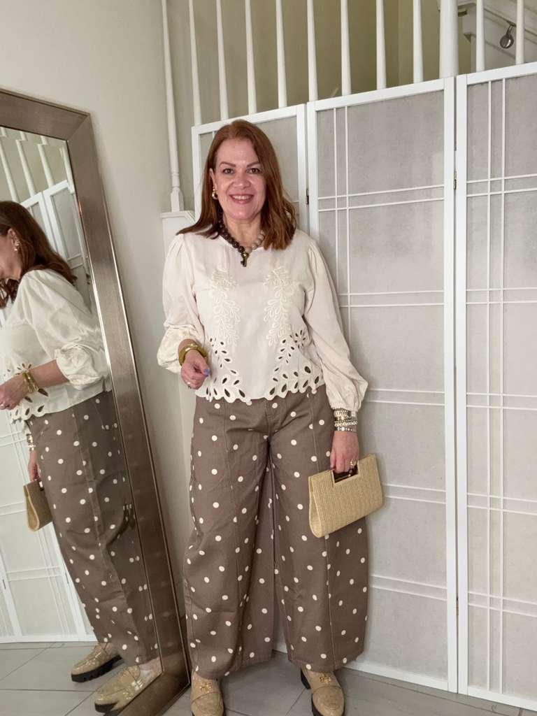 Mística polka dots pants