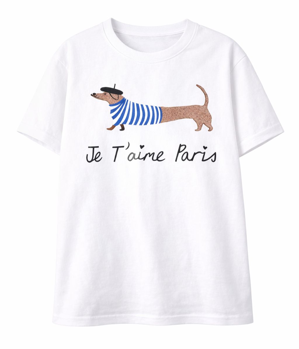 Jet aime tshirt 1