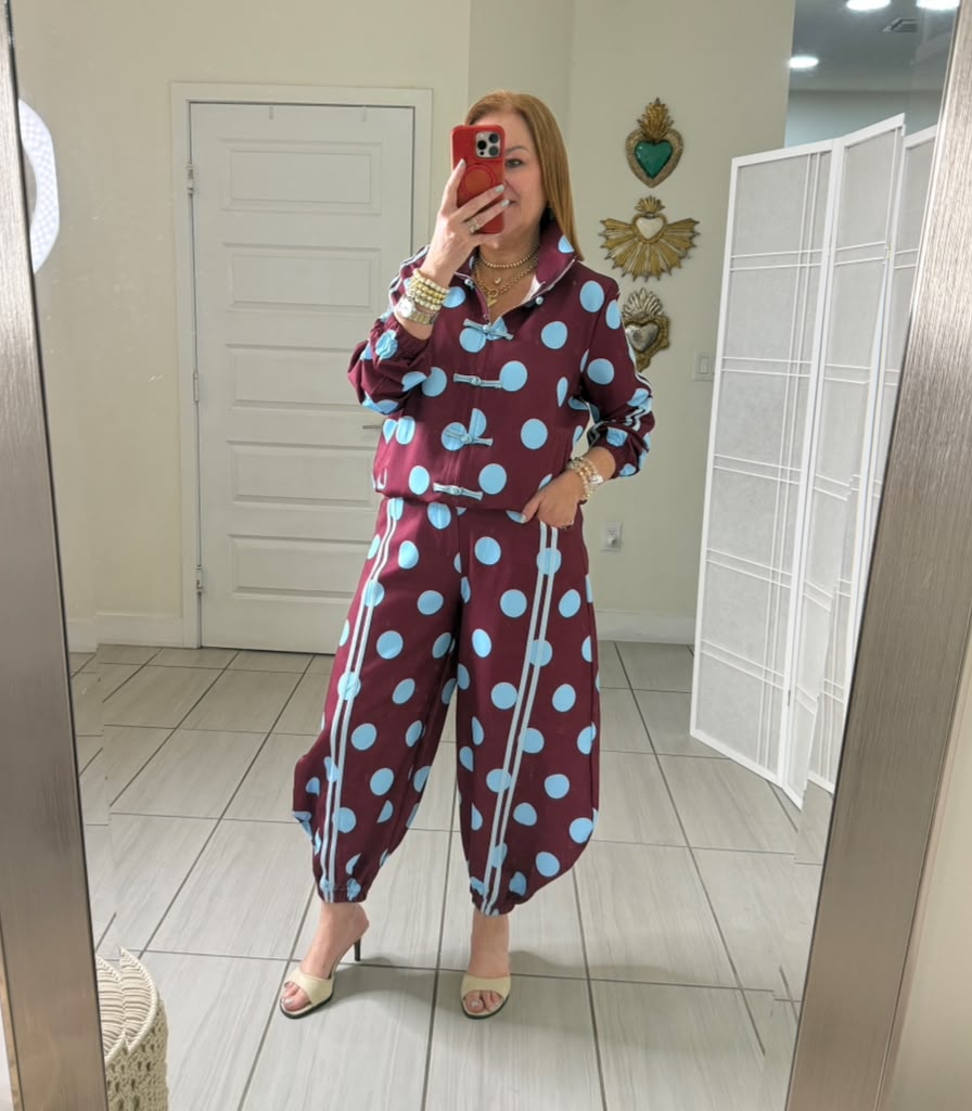 Leticia polka dot set 0