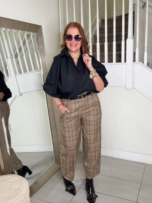 Lirio Pants Camel | Kapel Boutique 