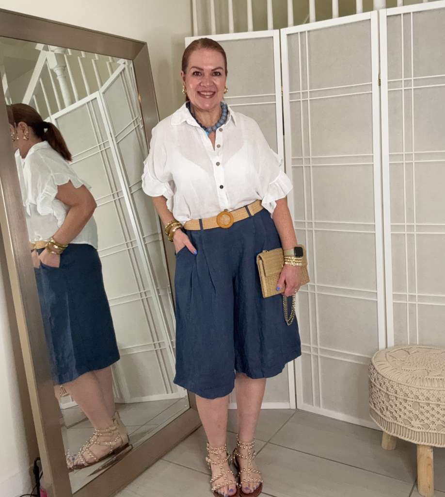 Lirio linen short