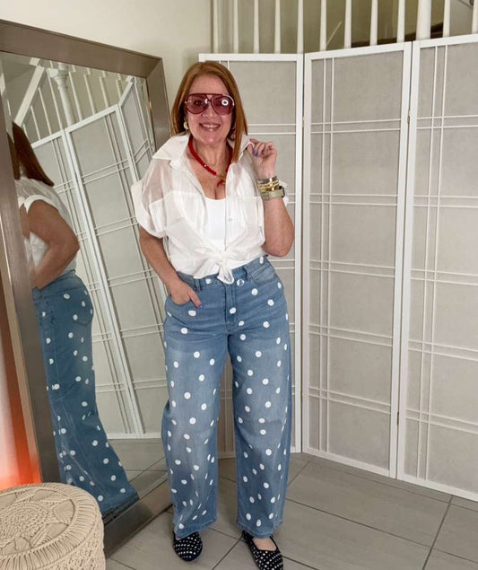 Mia Polka Dot Jean
