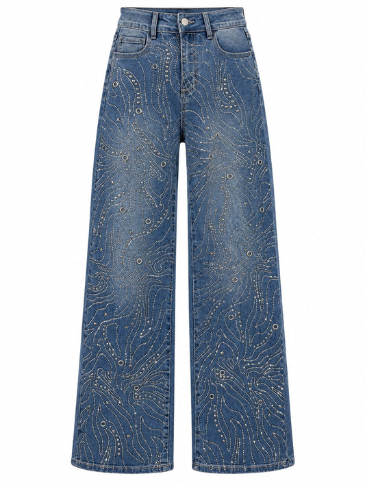 Sofy Studded Stretch Jeans | Kapel Boutique