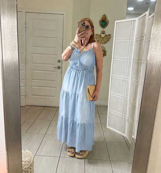 Viena denim dress 0