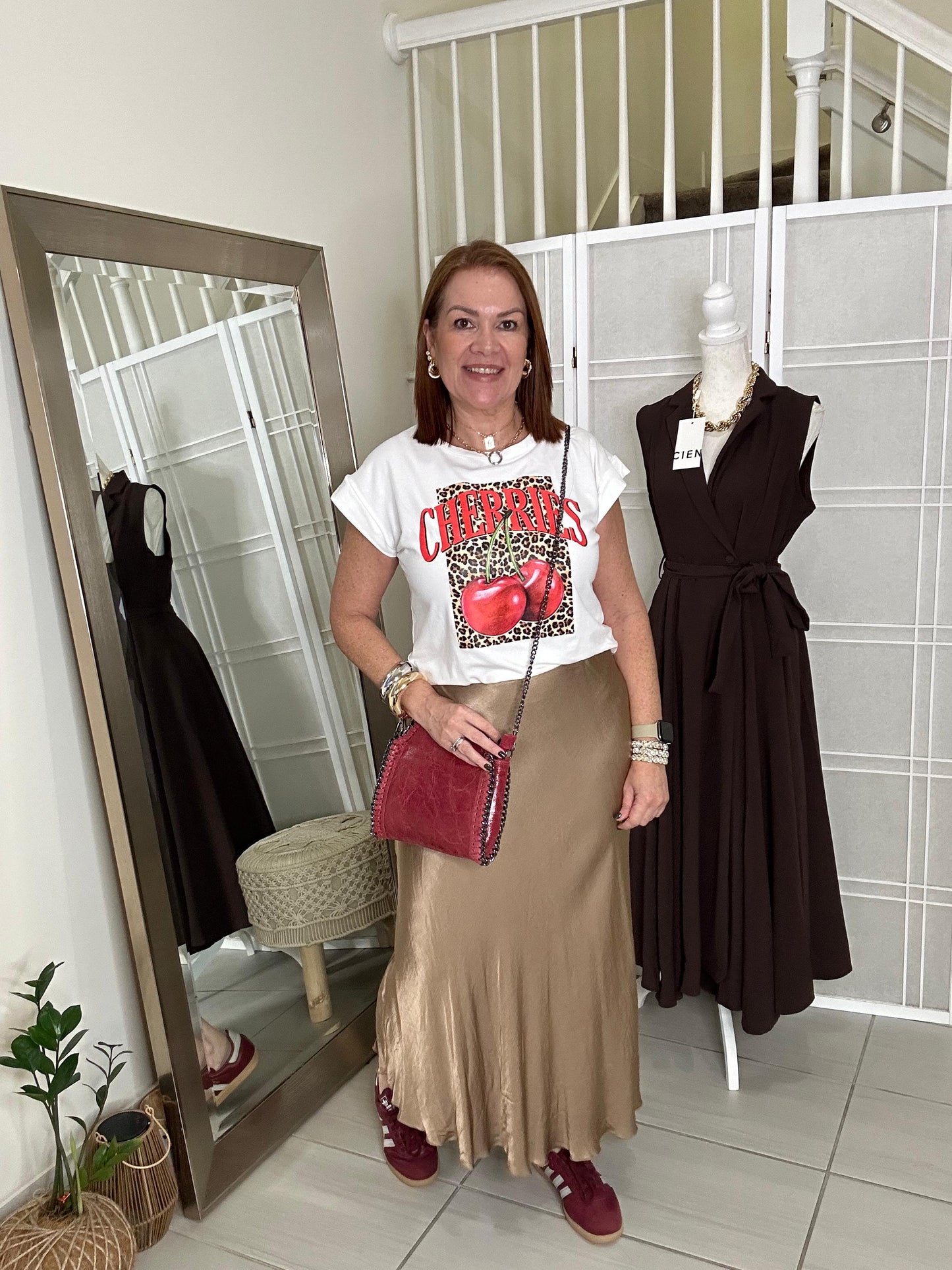 Gioconda Silk Skirt