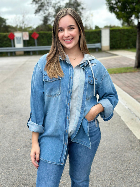 Samantha Denim Shirt