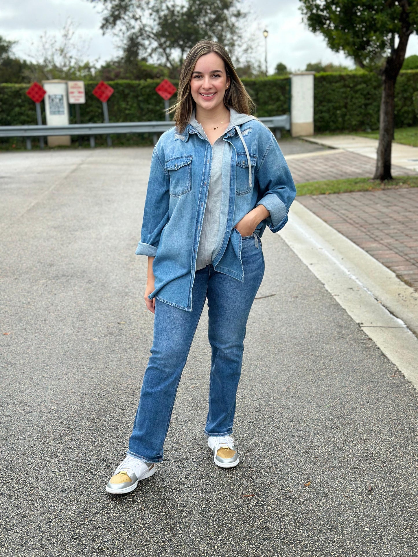 Samantha Denim Shirt