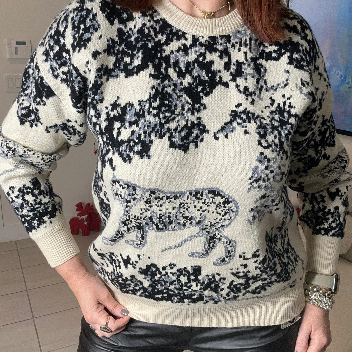 Riu Tiger Sweater