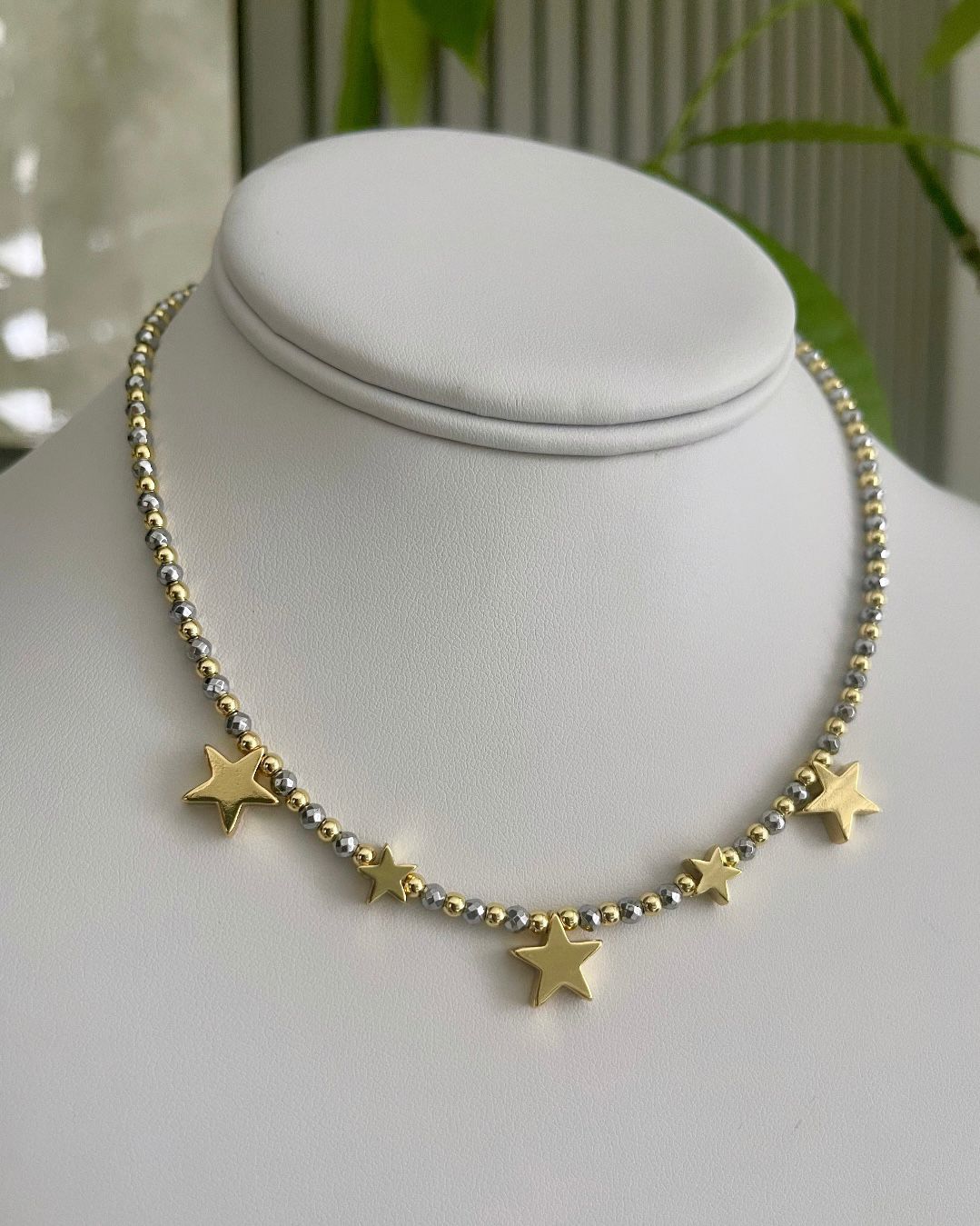 Choker Stellina Silver & Gold