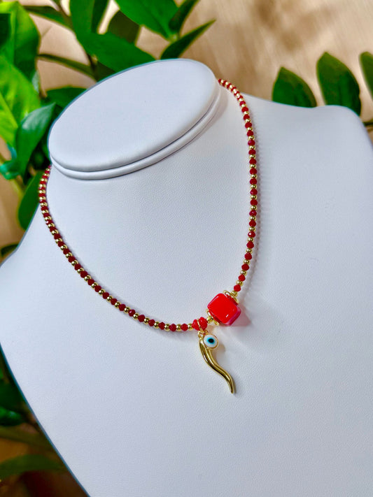 Chokers Lucky Red